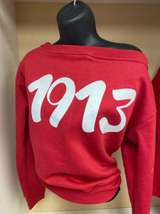 Off The Shoulder 1913 Sweatshirt