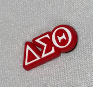 Delta Sigma Theta Croc Charms