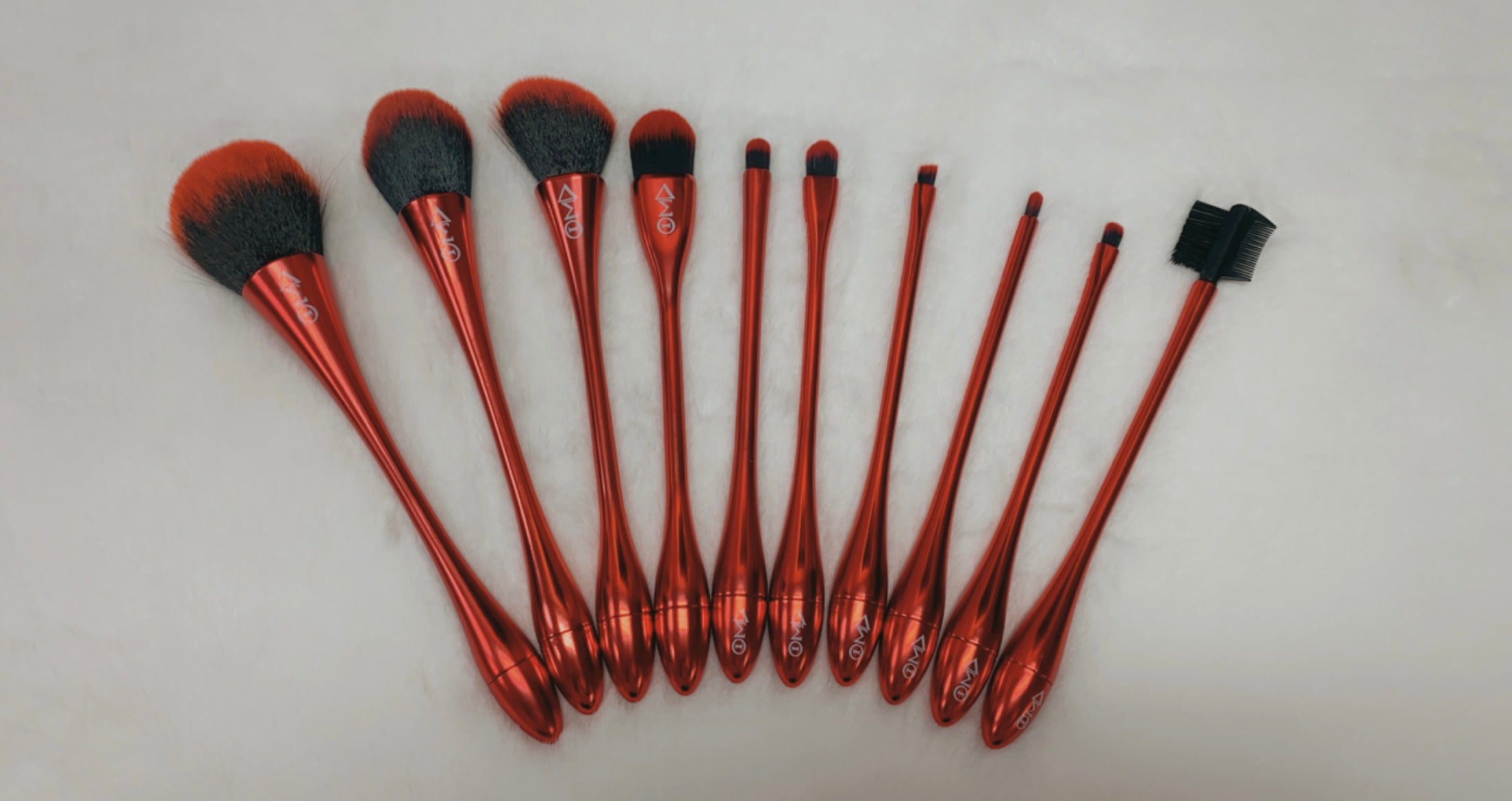 10-pc Makeup brush set