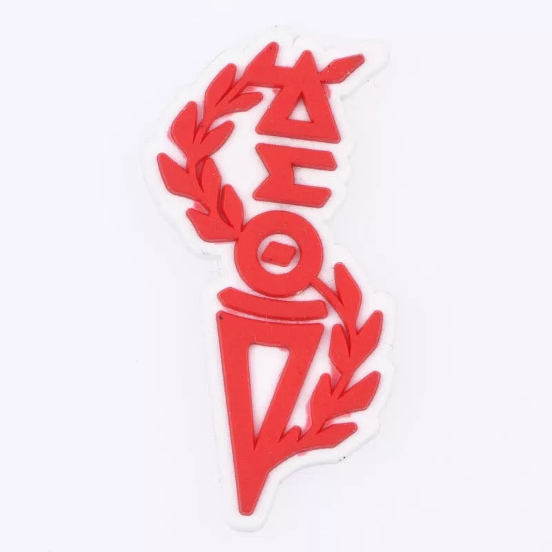 Delta Sigma Theta Croc Charms