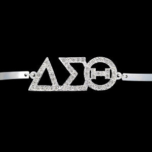 ΔΣΘ Rhinestone Bracelet